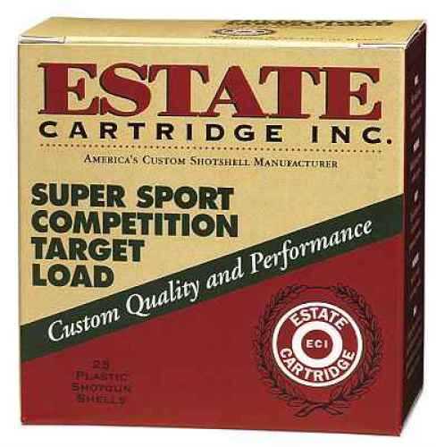 12 Gauge 25 Rounds Ammunition Estate Cartridge 2 3/4" 1 1/8 oz Lead #7 1/2